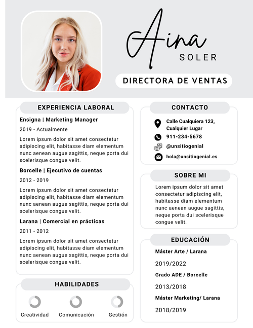 Professional Resume Template Bundle – 6 Designs