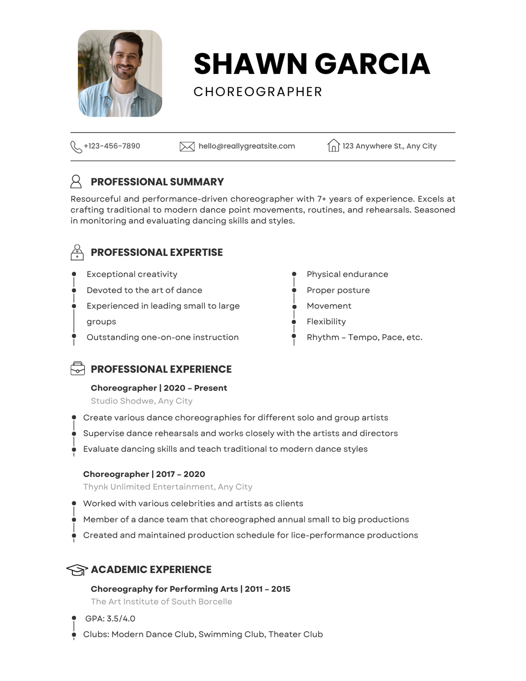 Simple Resume Template Bundle – 6 Clean & Minimal Designs