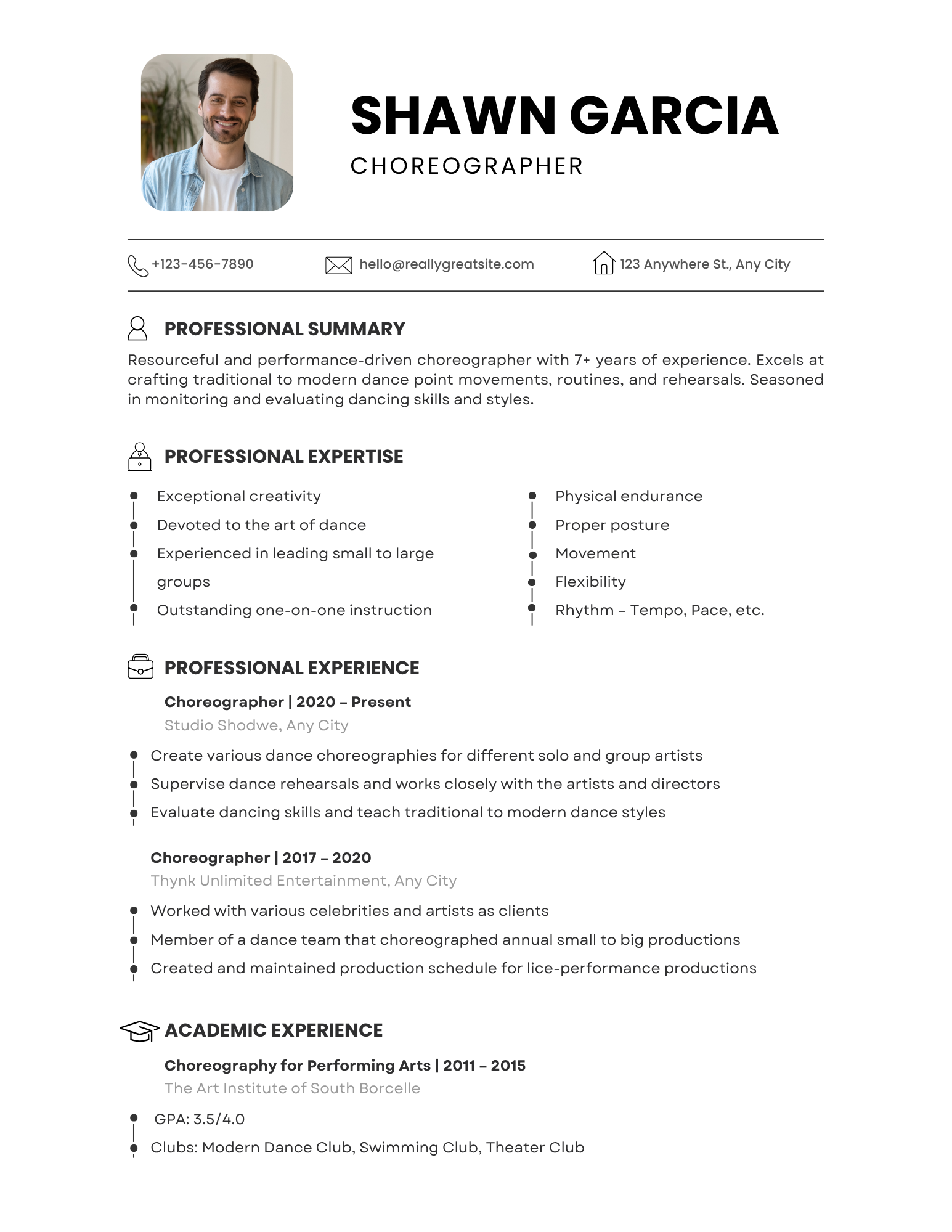 Simple Resume Template Bundle – 6 Clean & Minimal Designs